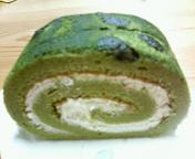 宇治抹茶ロールケーキ