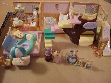 ガチャガチャのシルバニアファミリー