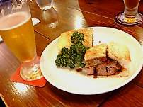 カツサンド＆ビール＠words cafe