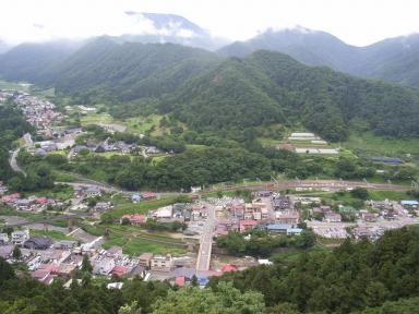 五大堂からの眺め