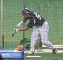 岡田君バントから