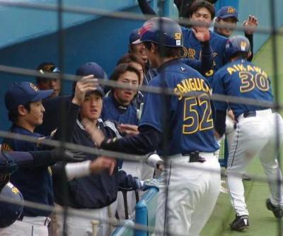 0320相川ツーランで沸くベンチ