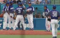 0702オレ竜が迎えるマウンドへ