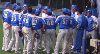 西武9回円陣