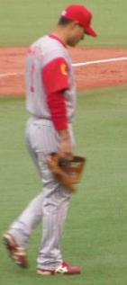 引き上げる前田