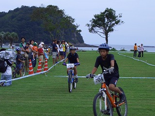 長男ゴール