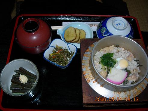 比内の釜飯