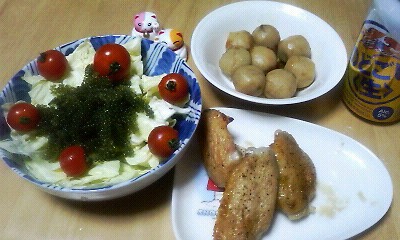 海ぶどうサラダ