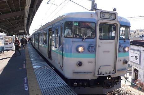 韮崎駅から再度乗車