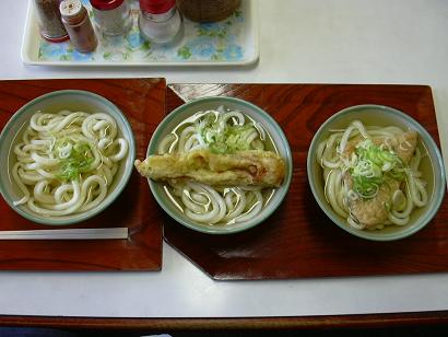なかにしのぶっかけうどん（冷や）