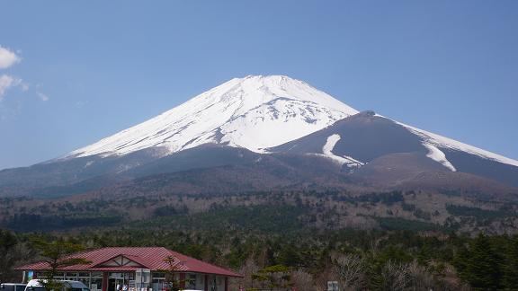 水ヶ塚PAからの富士山