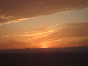 夕日３