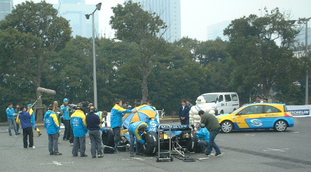 タイヤ準備
