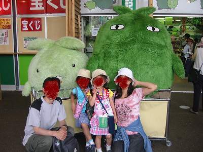 とりあえず何も見ないうちに記念撮影（ｗ）