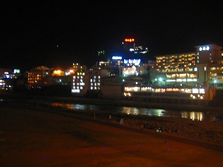 下呂温泉　夜景