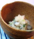 しめ鯖のみぞれ和え