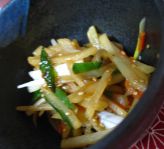 じゃがいものキンピラ