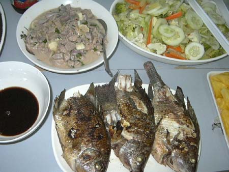 ティラピアとキニラオ