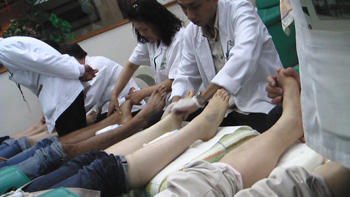 足つぼマッサージ