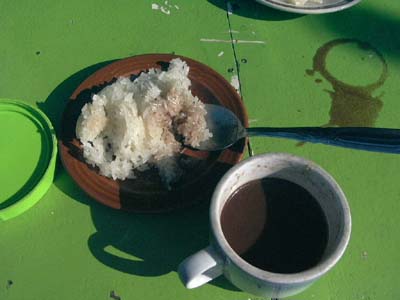 市民の朝食・・・