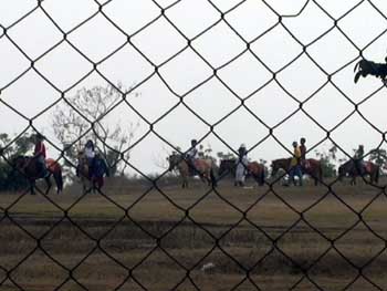 馬に乗る人たち