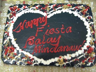 フィエスタの食事ケーキ