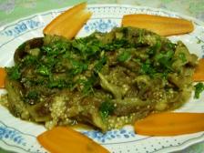 茄子とミントのサラダ