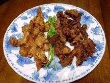 鶏皮から揚げ