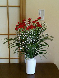 花束。