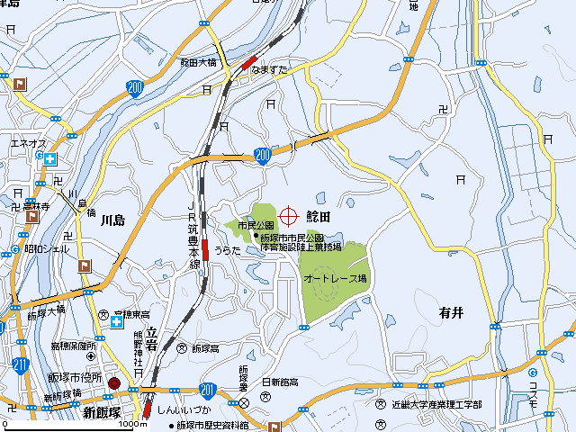 飯塚市　市民運動公園陸上競技場