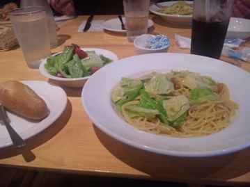 軽井沢ベンソン、パスタランチ