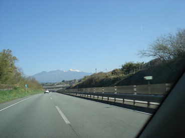 甲府から八ヶ岳
