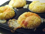 チーズのマフィン