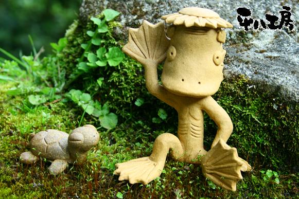 日焼けした河童さん