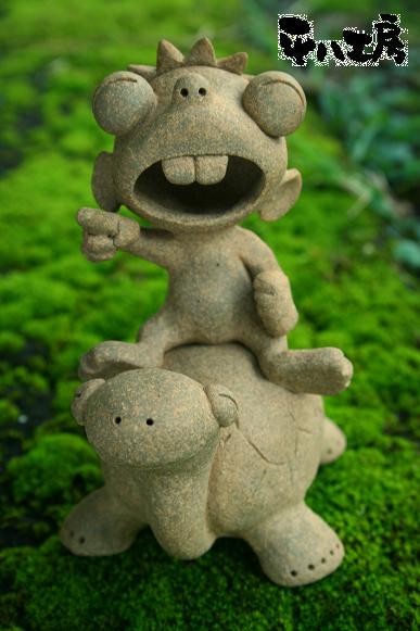 仲良し河童さんと亀さん