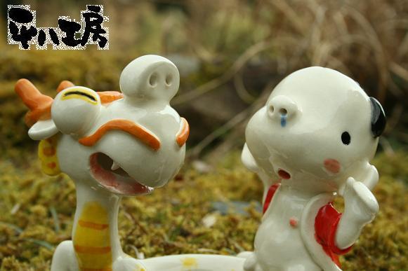 龍に乗った座敷わらし