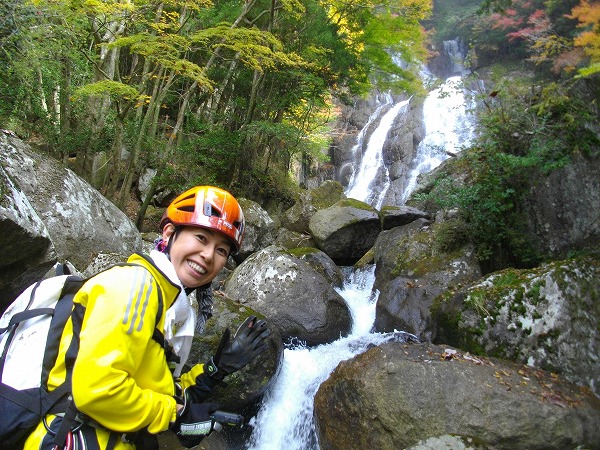 熊野川町沢登り