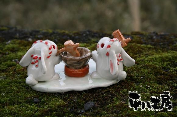 もちつきペッタンウサギさん