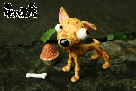 がちゃこの陶人形