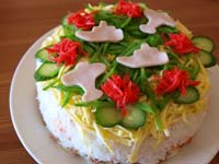 sushi cake