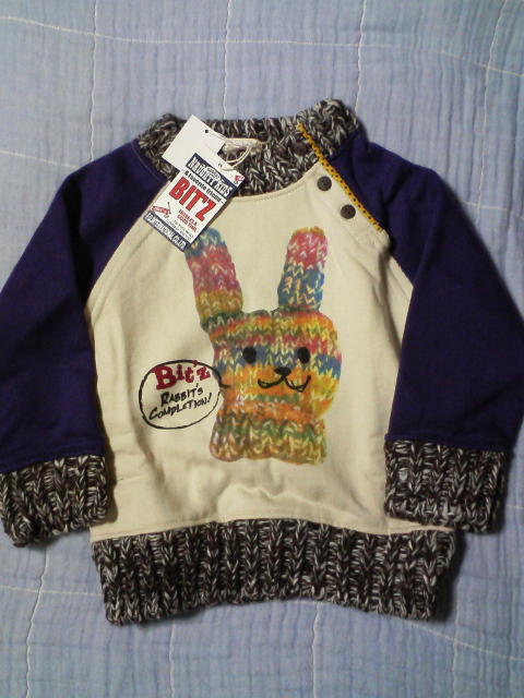 bit'z　うさぎトレーナー　表