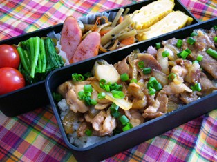 豚丼弁当