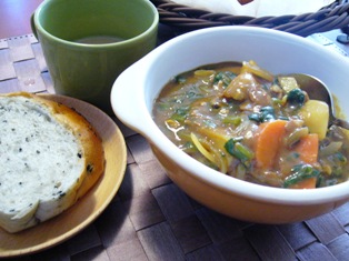 朝カレー