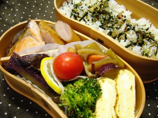 秋のお弁当