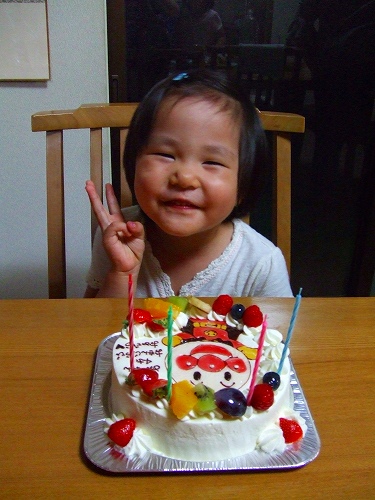 4歳誕生日me