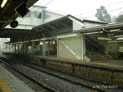 雪の日の出勤