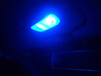 マップランプ（青LED）夜