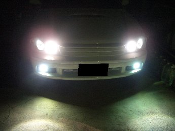 全点灯（1W+HID）