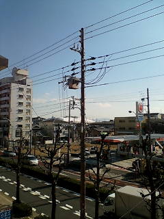 1/18窓からの空。