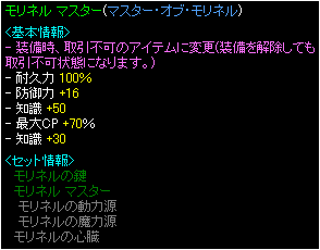 モリネルマスター